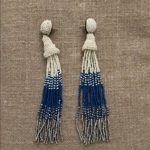 Beaded Tassel Earrings